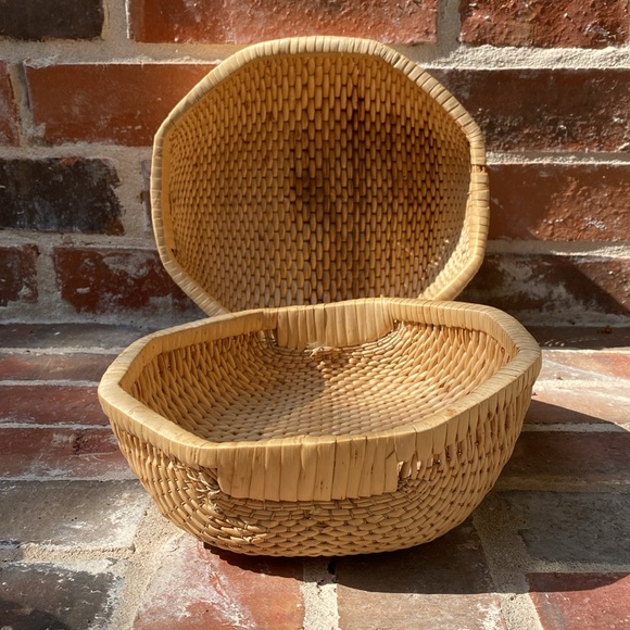 Set of 2 Rice Winnowing Baskets - Picture 3 of 13